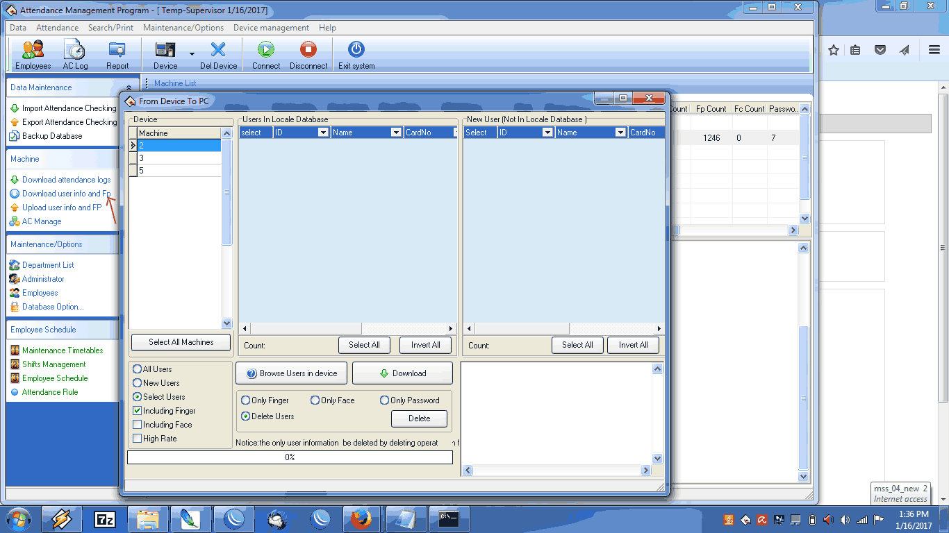 Download Attendance Management Software Mesin Absensi