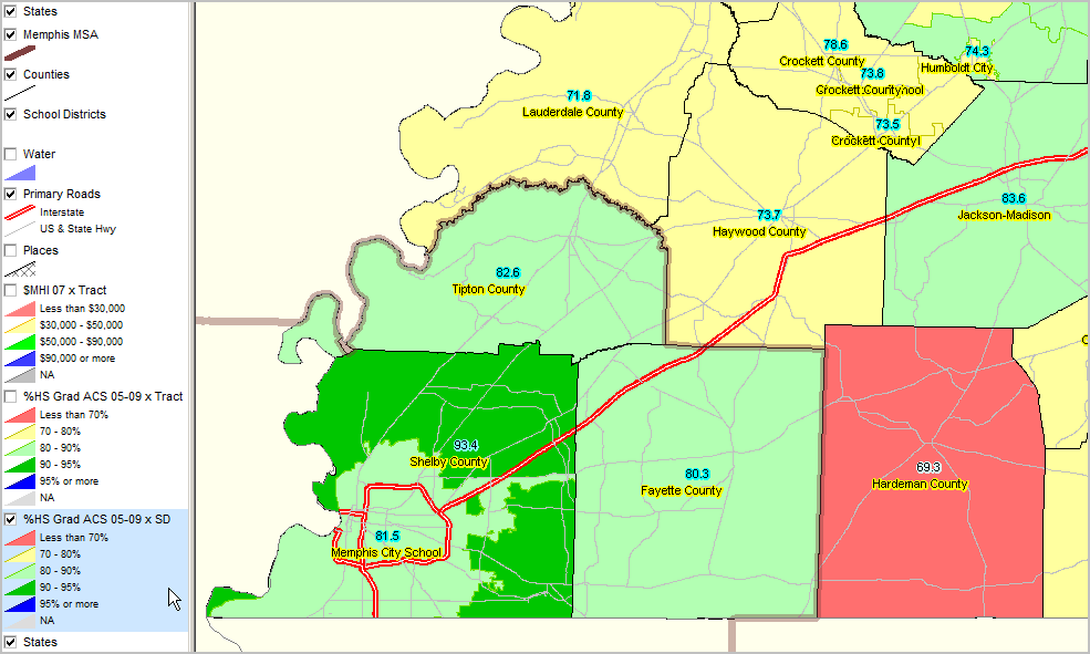 Memphis Area