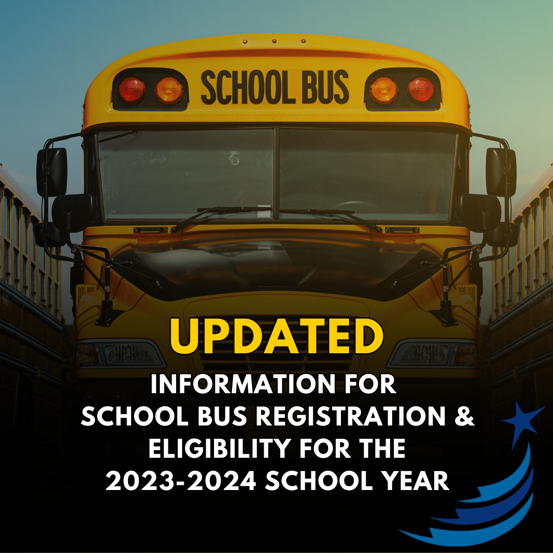 UPDATED School Bus Registration and Eligibility for 20232024 Peace