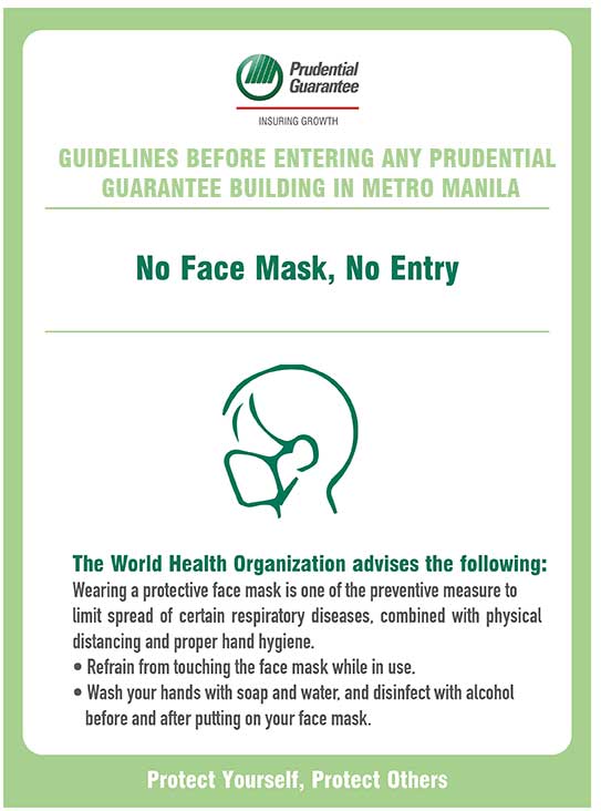 Guidelines Before Entering Any Prudential Guarantee Building in Metro