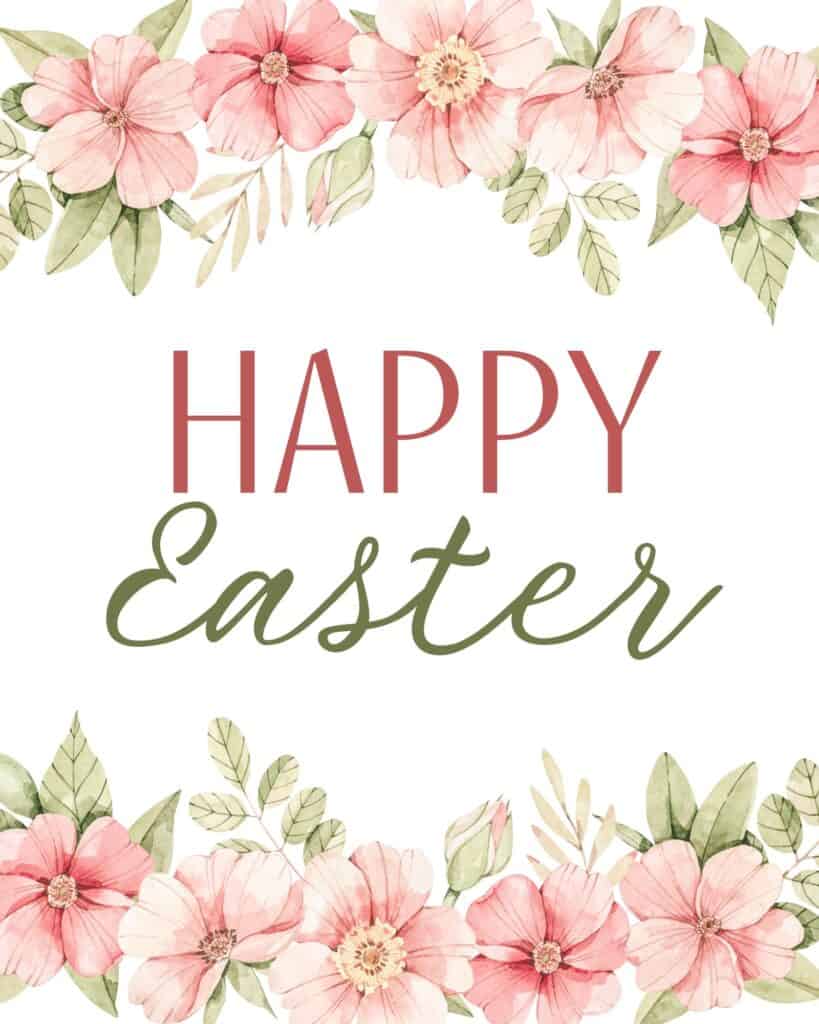 15 Free Easter Printables to Decorate Your Home - Prudent Penny Pincher