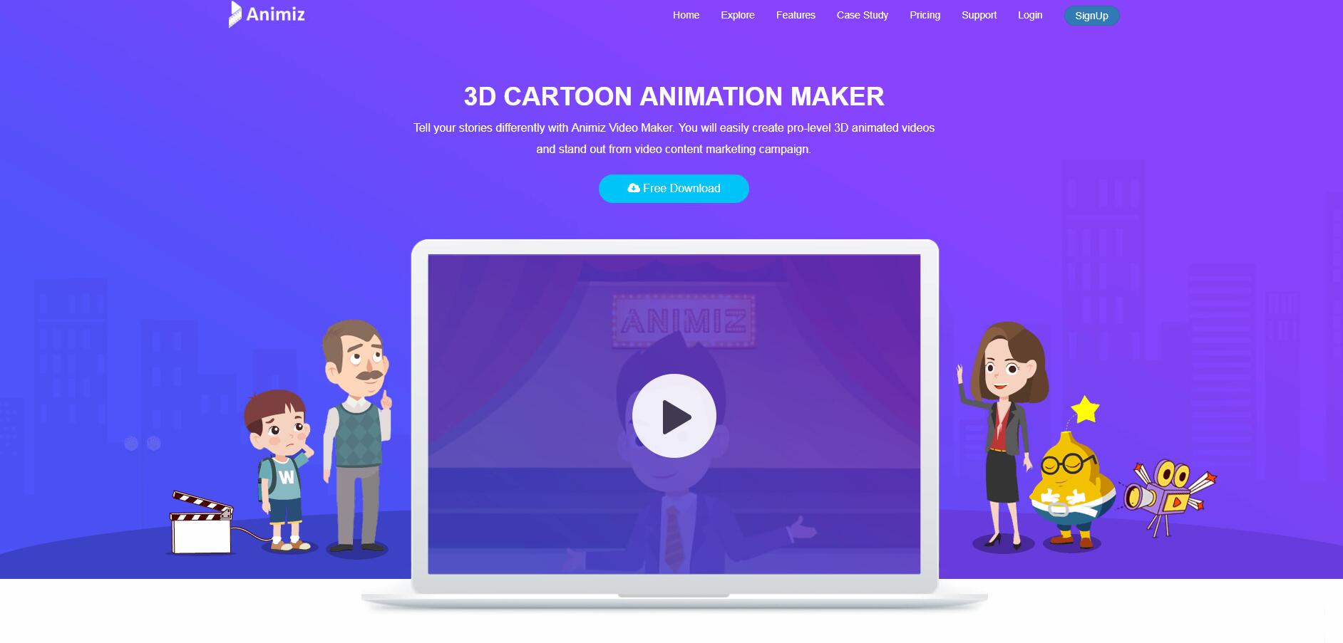 Animiz Is One of the World's Best Online Animation Makers