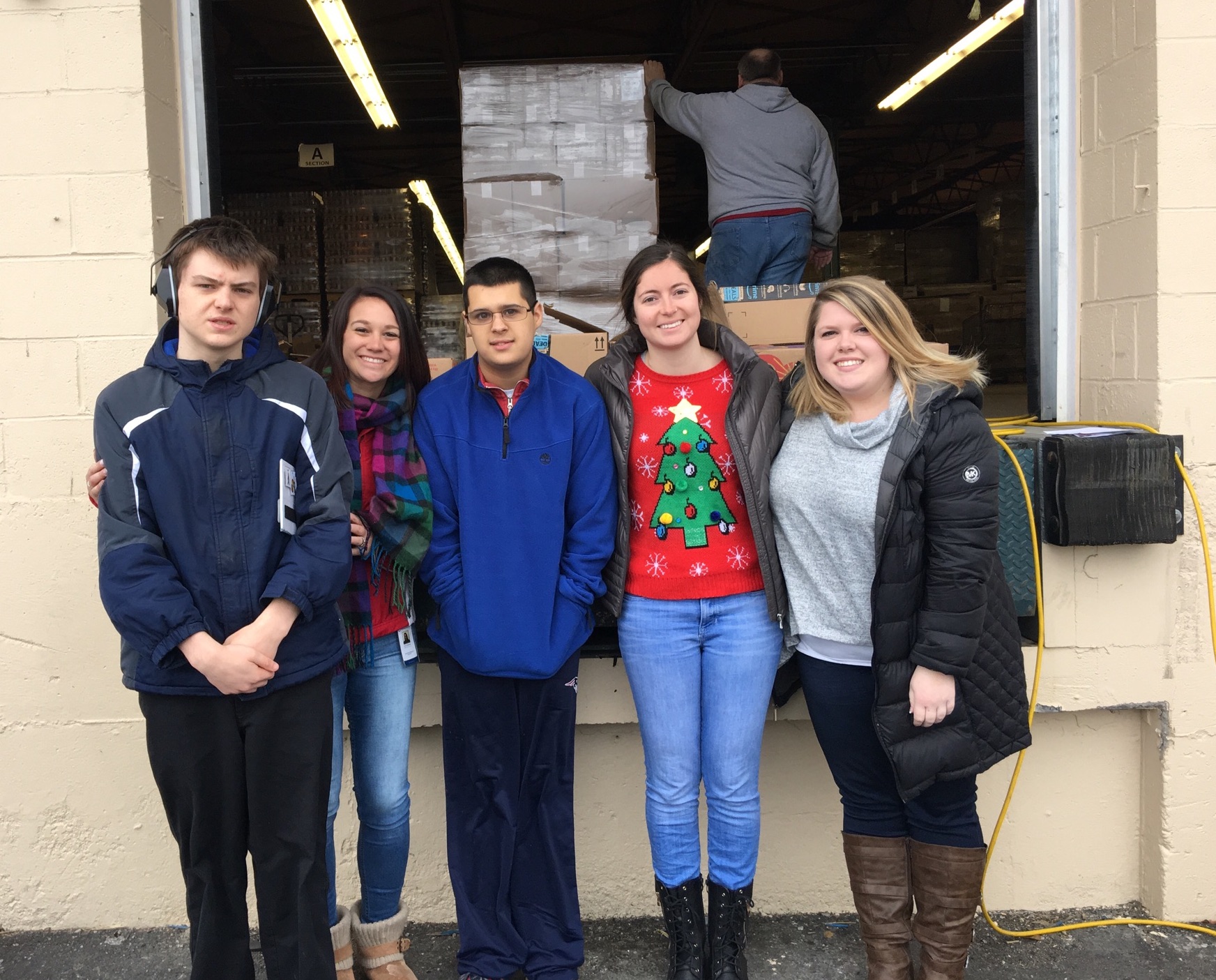 Worcester School for Students with Autism Donates 158 Pounds of Food to