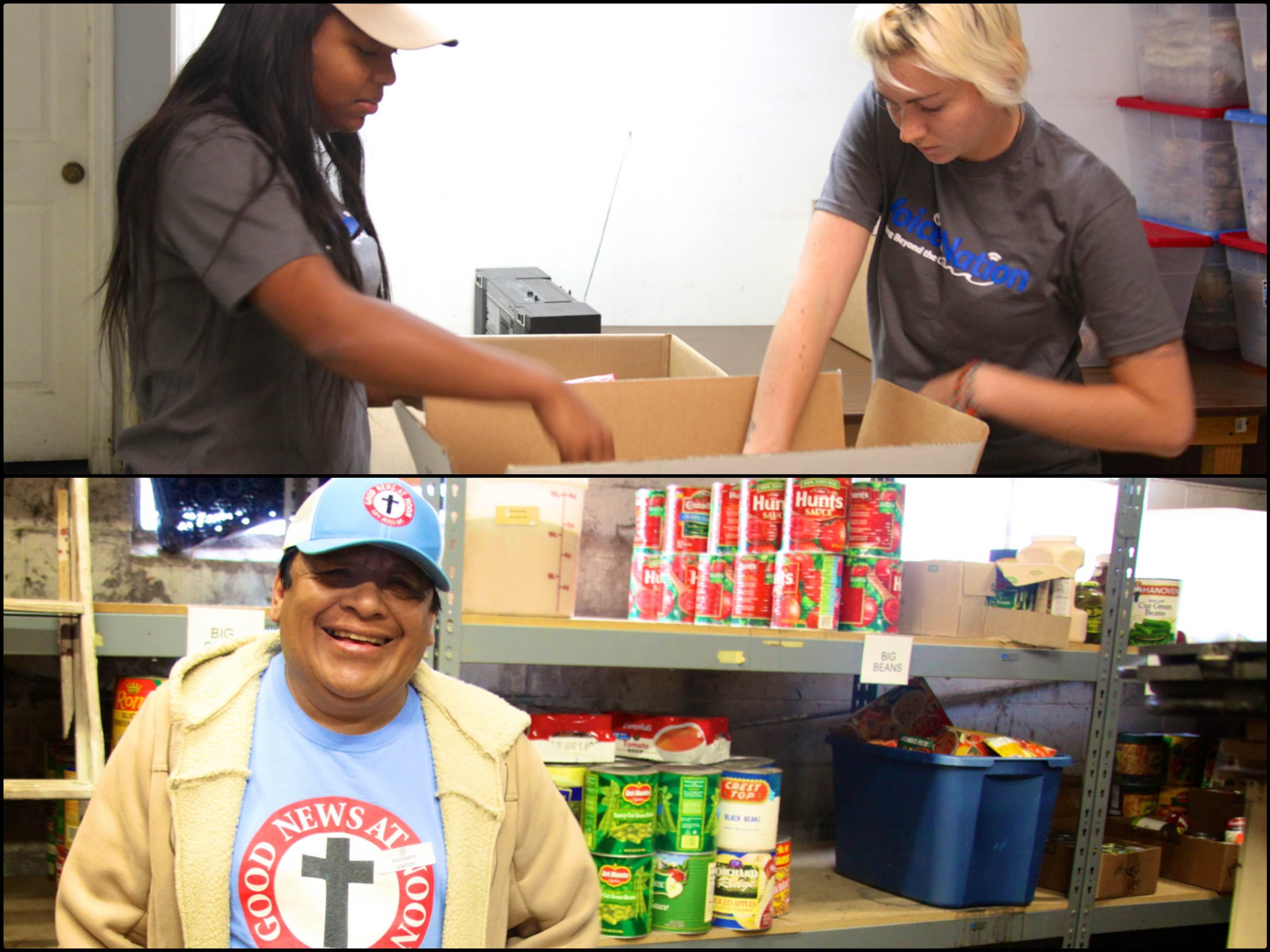 Good News At Noon Homeless Shelter Receives Donation from Voice4Nations