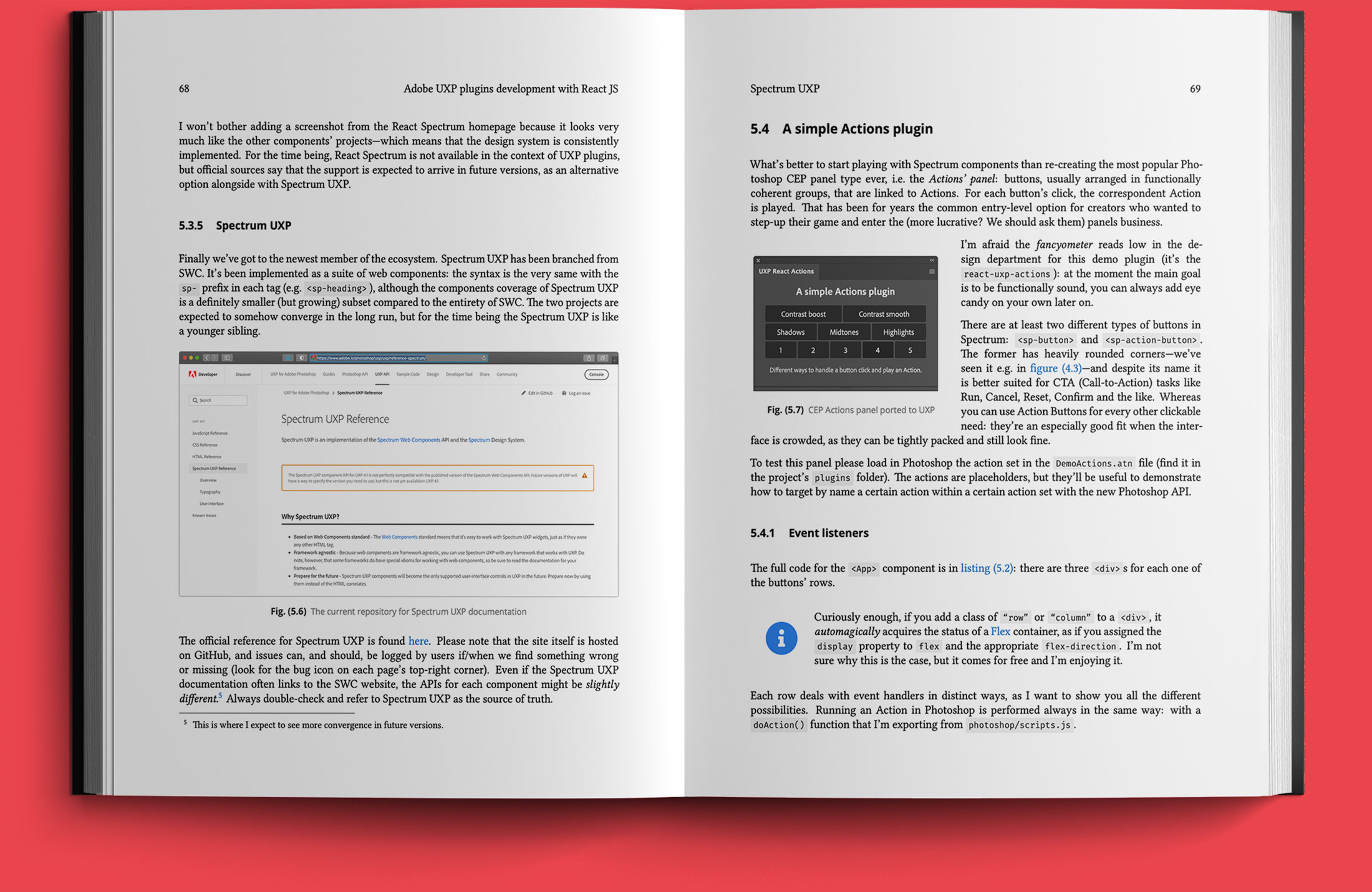 Adobe UXP plugins with React JS