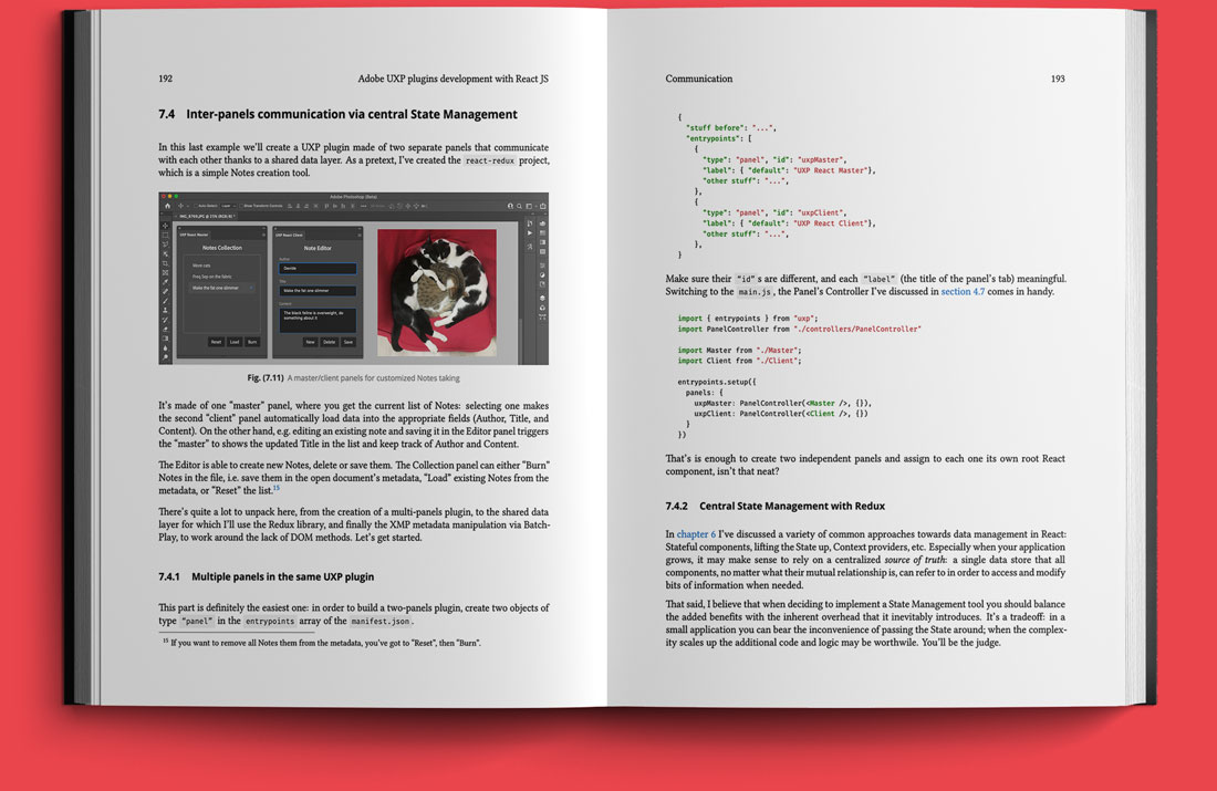 Adobe UXP plugins with React JS