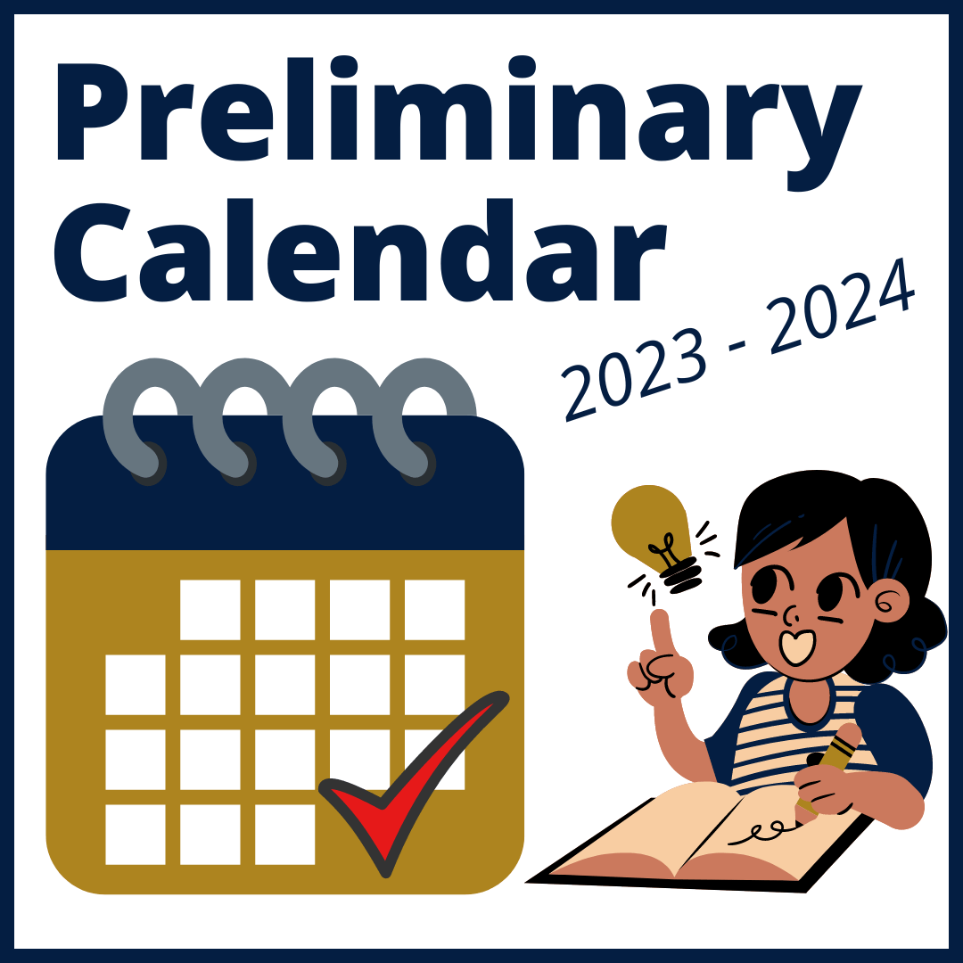 PRELIMINARY CALENDAR RELEASED Calvary Chapel Preschool