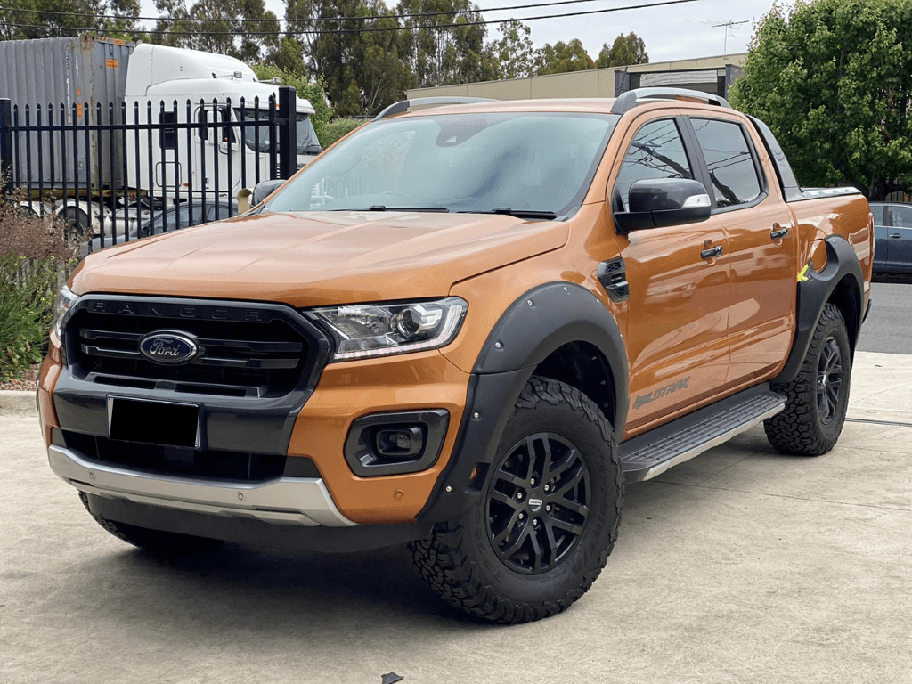 Ford Ranger Flares KIT 20122018 PX1 MK2 Fender Flares Black