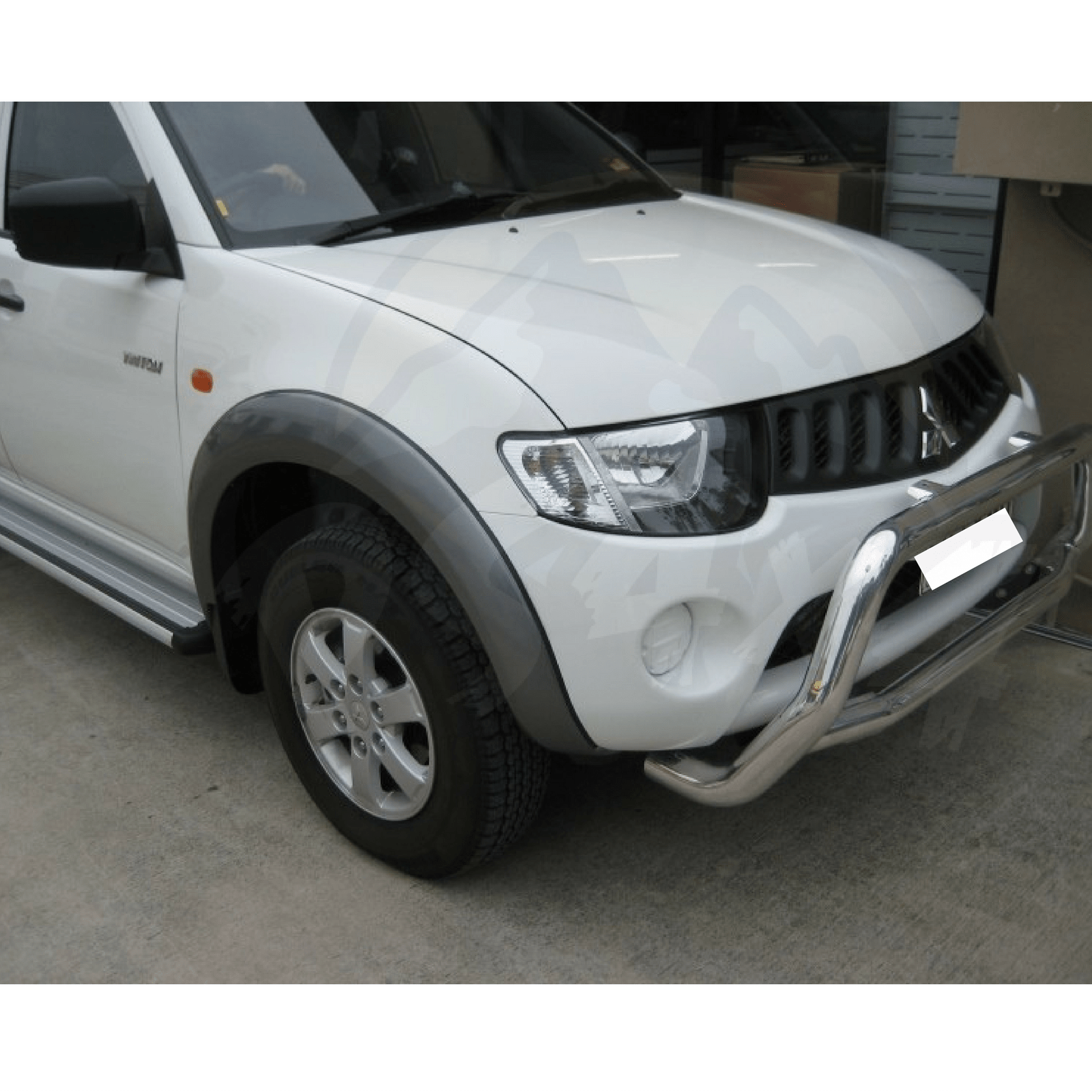 Mitsubishi Triton Fender Flares 20062014 Grey MN ML Wheel Arch Set Of 4