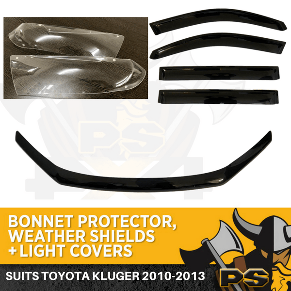 Protector, Visors & Headlight Covers suit Toyota Kluger 20102013