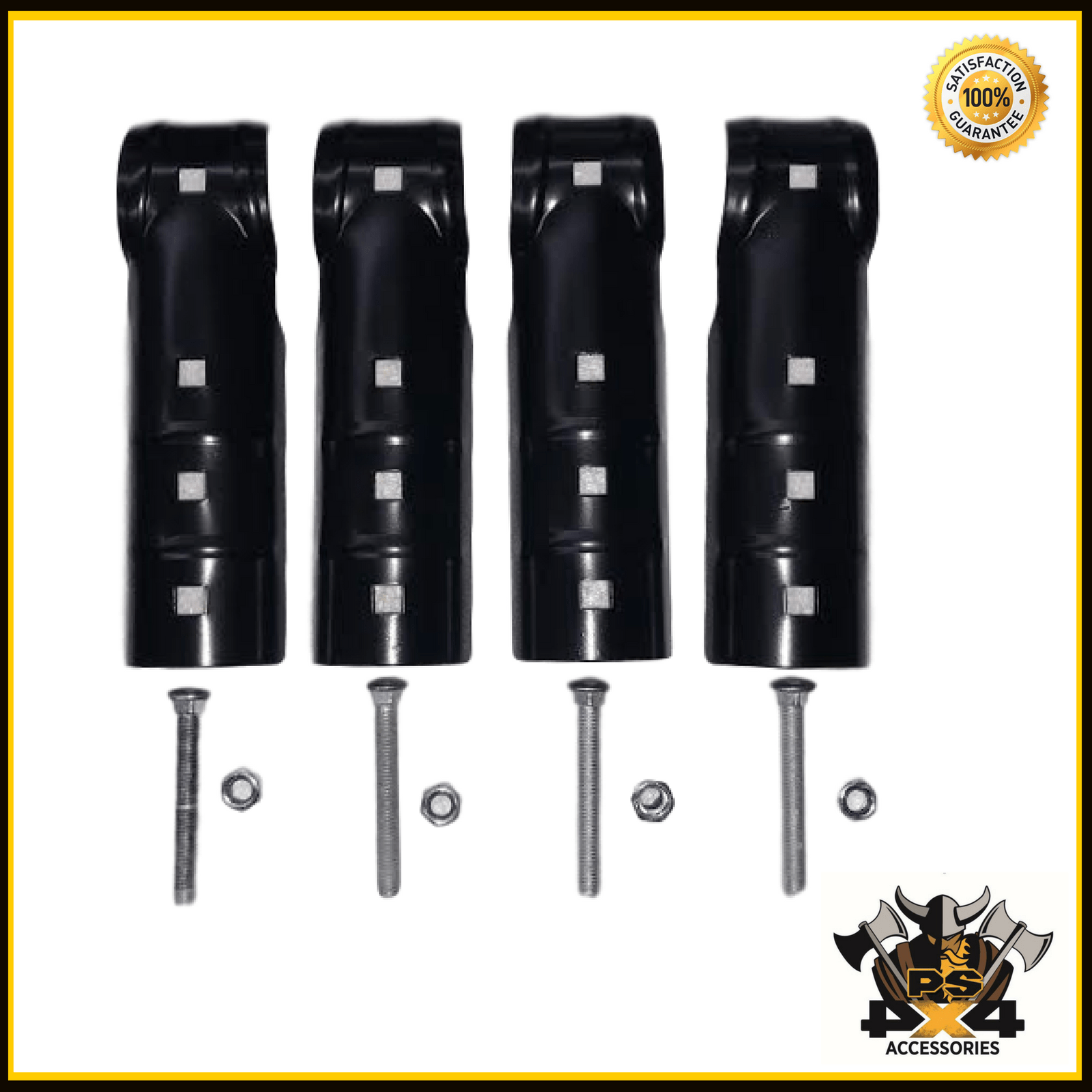 4 Roof Rack Brackets Universal for rain gutter mounts 4x4 4WD