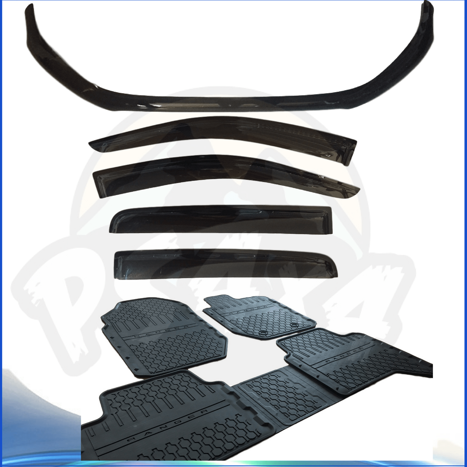 Ford Ranger PX2 PX3 20152021 Protector & Window Visors & Floor Mats
