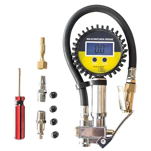 Digital Tire Inflator w/ Pressure Gauge Power Sales