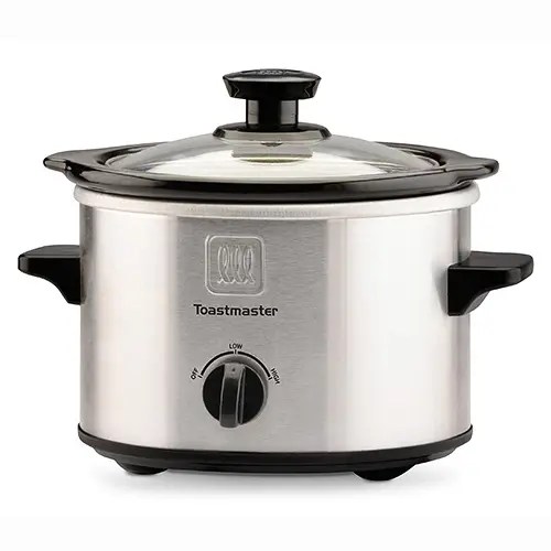 1.5 Qt Brushed Stainless Steel Slow Cooker Power Sales
