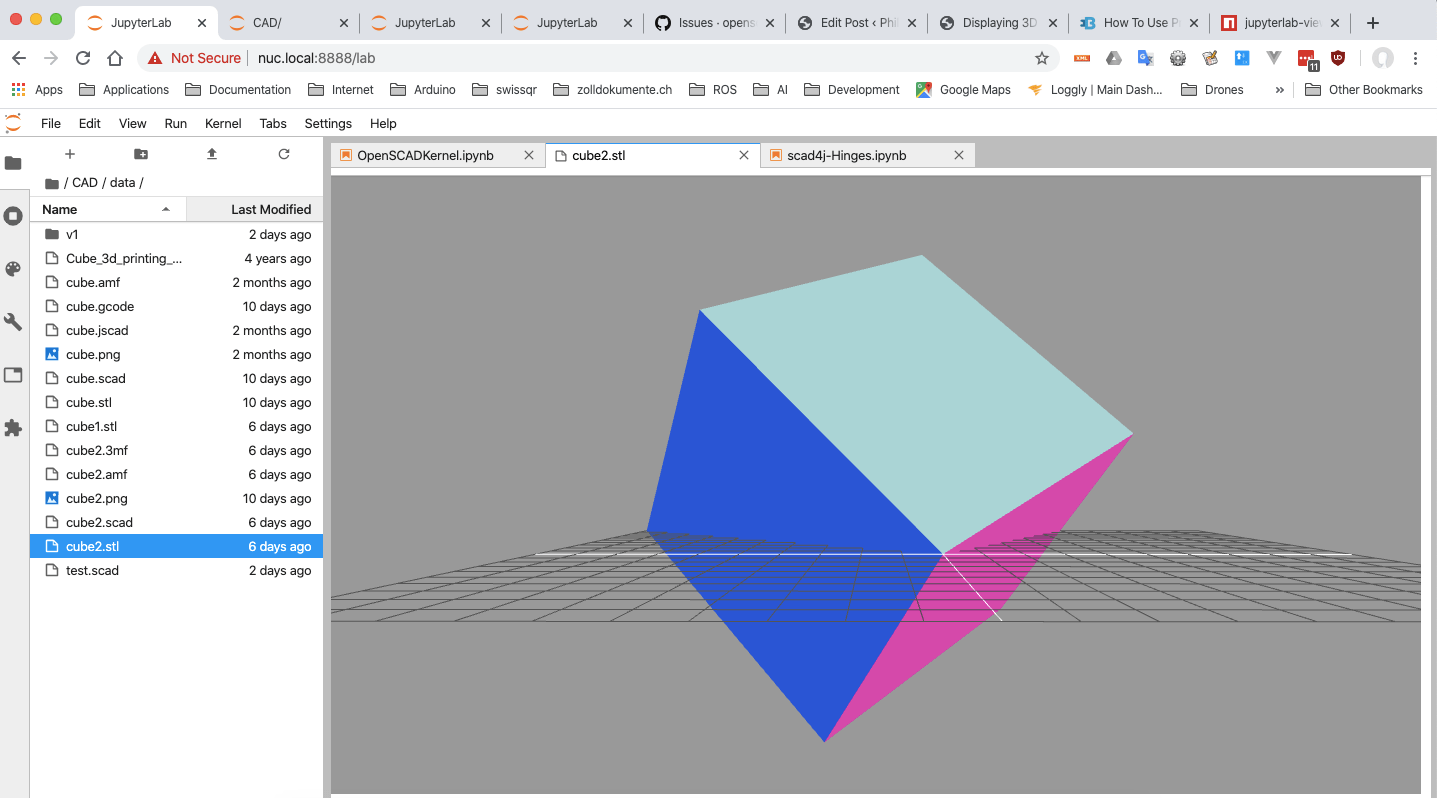 Displaying 3D STL Files in Jupyterlab Phil Schatzmann
