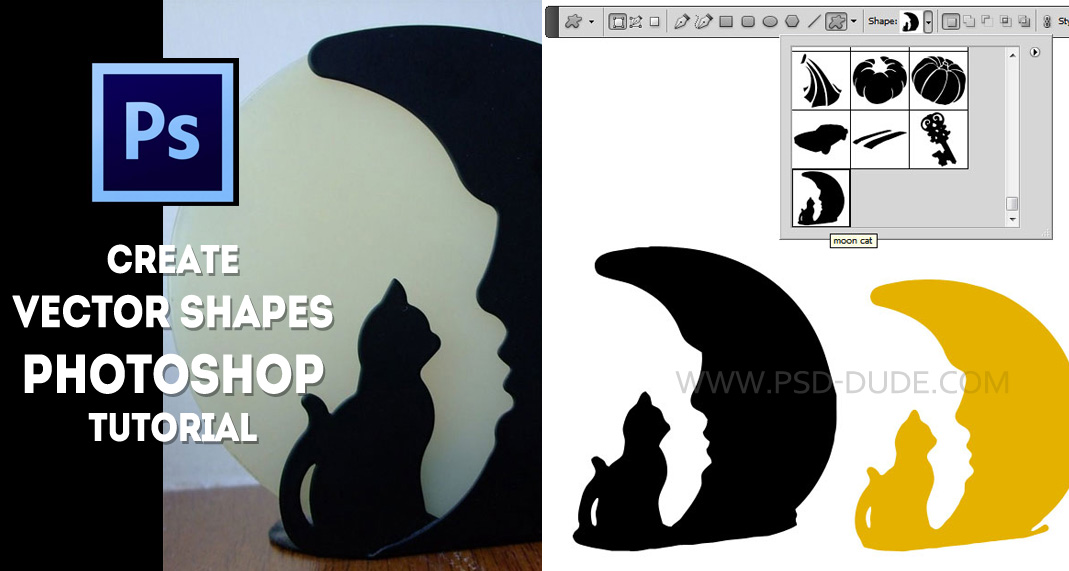 Create Custom Shapes from Image Selection in