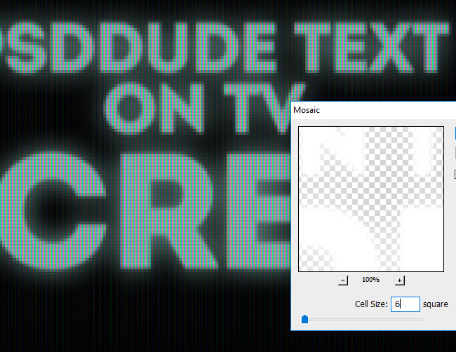 How to Create a Computer Screen LED Text Effect in