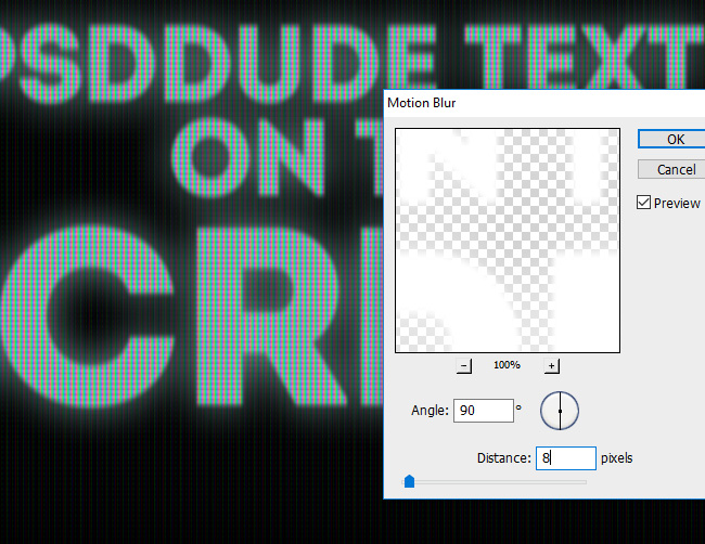 How to Create a Computer Screen LED Text Effect in