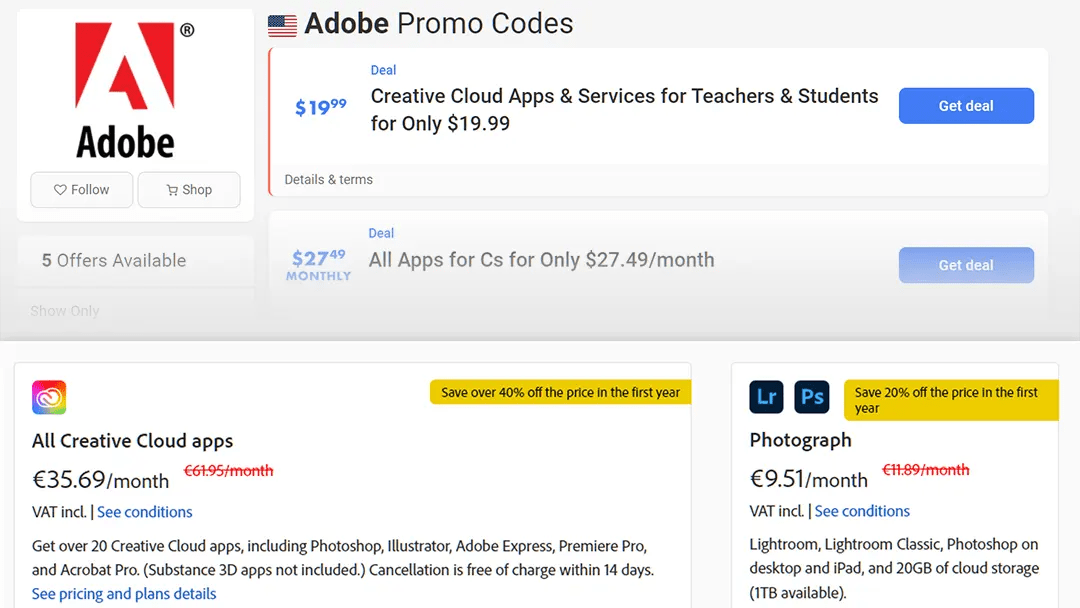 How to Save Money with Adobe Coupon Codes 2023 PSDDude