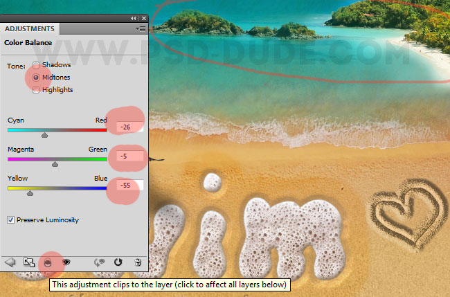 Sea Foam Text and Draw in Sand Effect Tutorial