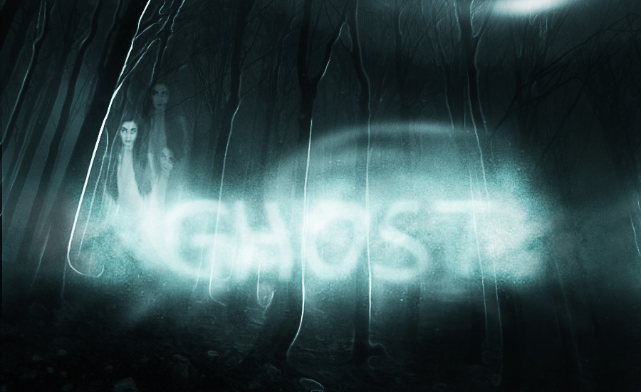 Spooky Ghost Text Effect Tutorial Tutorial PSDDude