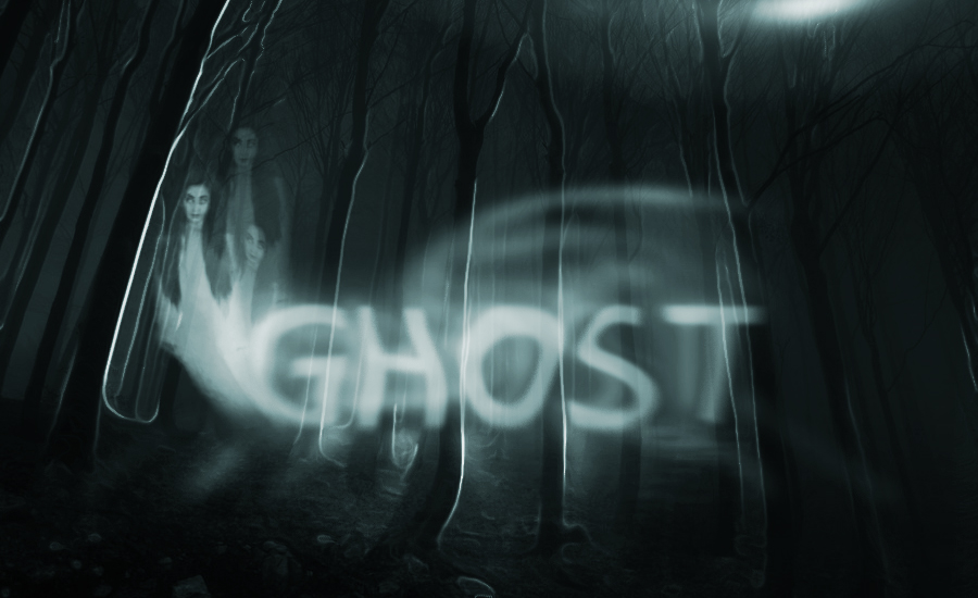Spooky Ghost Text Effect Tutorial Tutorial PSDDude