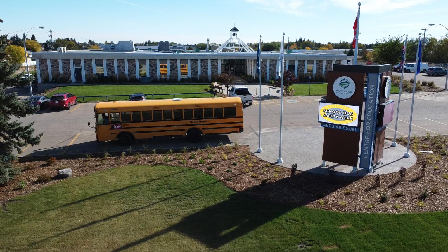 School Bus Safety Week Parkland School Division