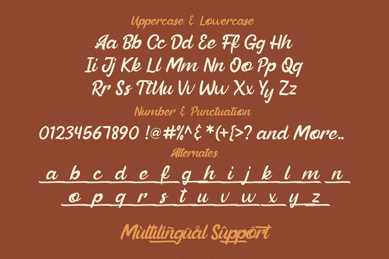 Beautiful Vibes Bold Script Font Free PSD MockUps, Template, Web