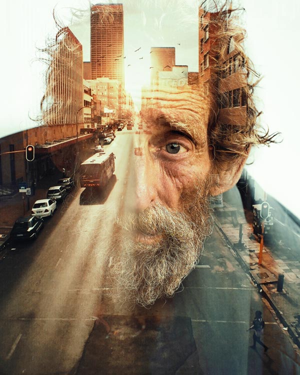 5 Pro Tips & 7 Steps to a Double Exposure Effect in PSD Stack