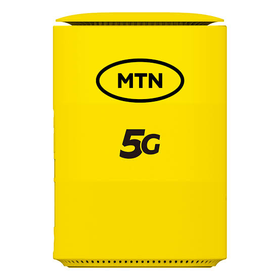 MTN 5G Broadband Router Fastest Speed Network PSERO LAPTOP