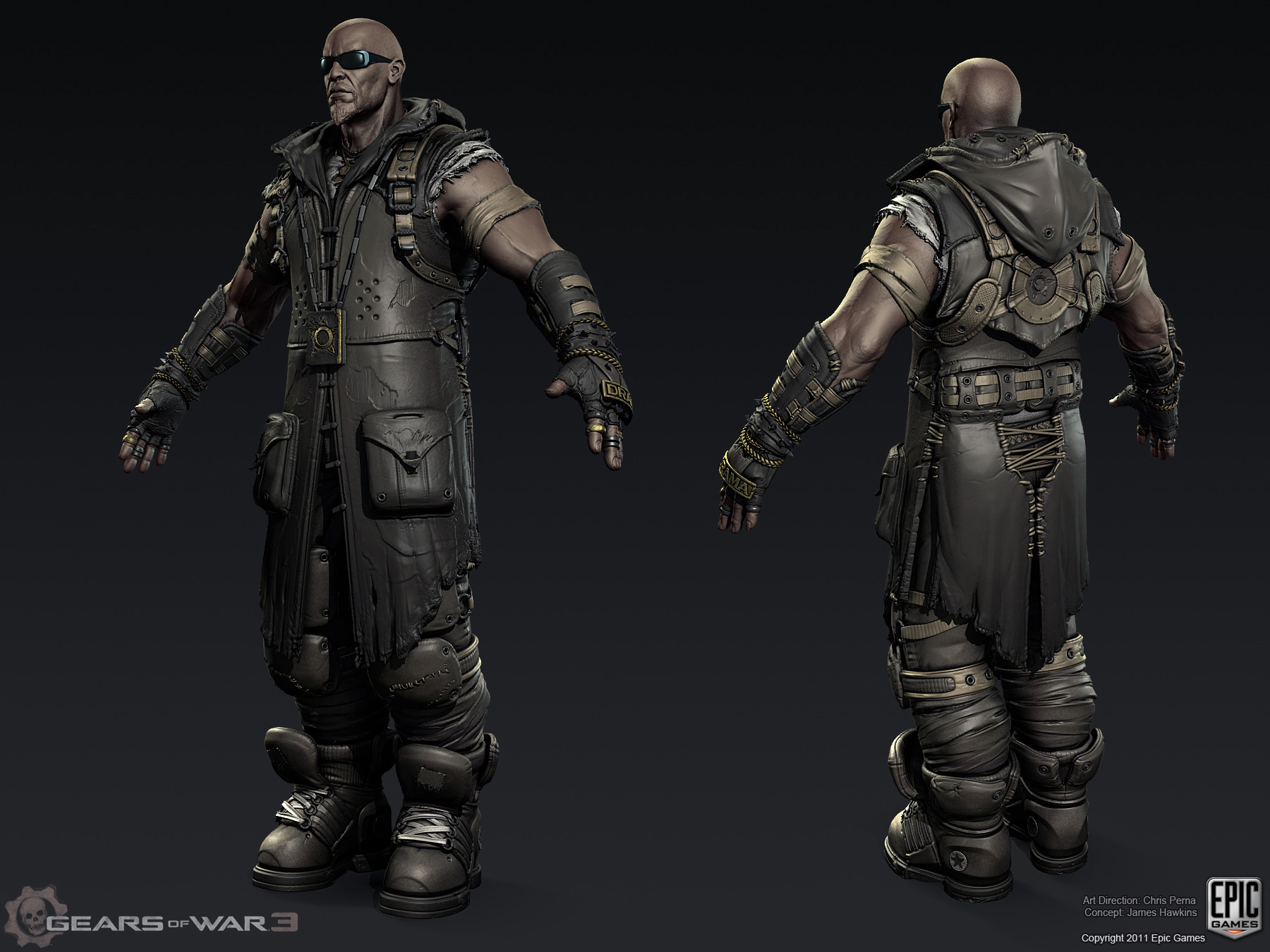 Gears of War 3 Character Stuffs — polycount