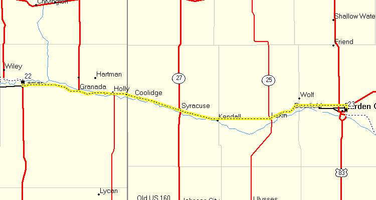 Cross Country Day 23 June 30 Lamar, CO to Garden City, KS 104 miles