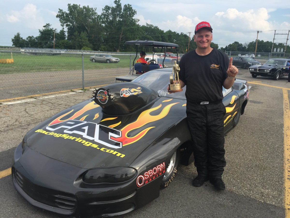PAC Racing Spring’s Chris Osborn Goes To The Winner’s Circle In The NHRA Central Division Race
