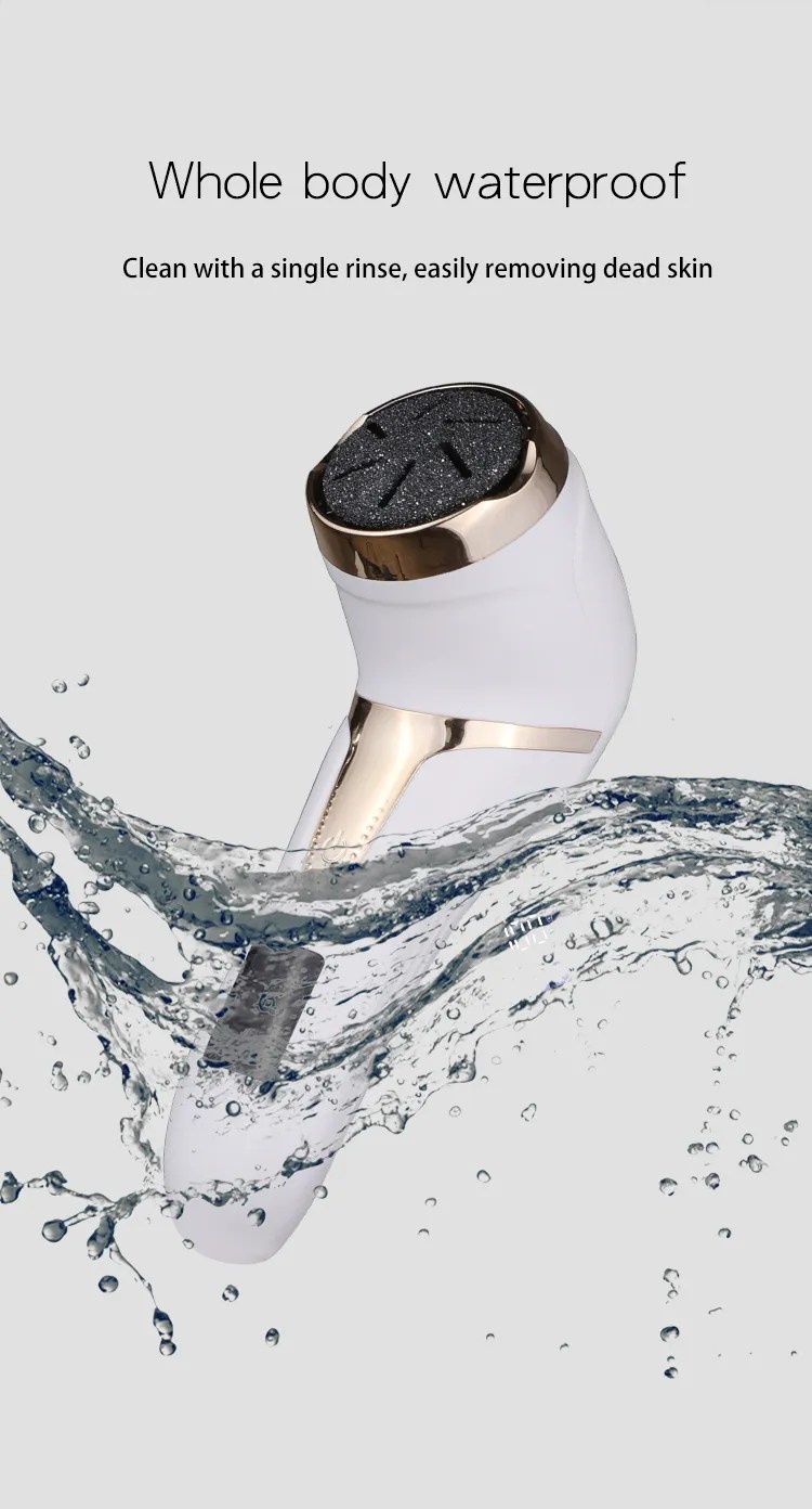 New Waterproof Rechargeable Electric Foot File Tool PS Beauty