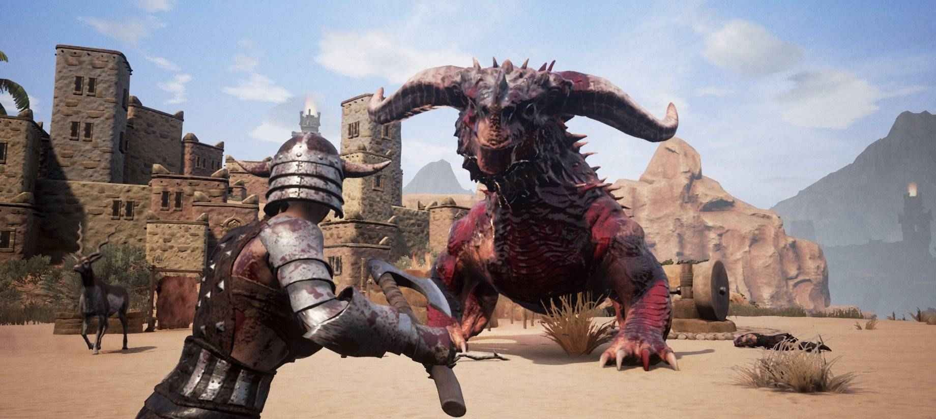 Conan Exiles Rhino Locations Uncovered PlayStation Universe