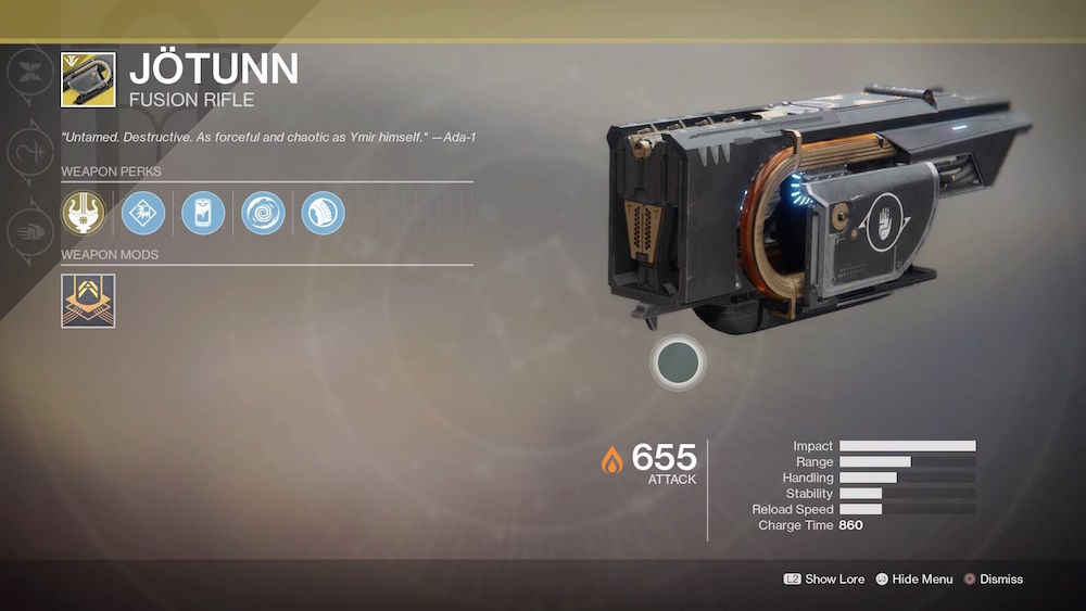 Destiny 2 How to Get Jötunn PlayStation Universe