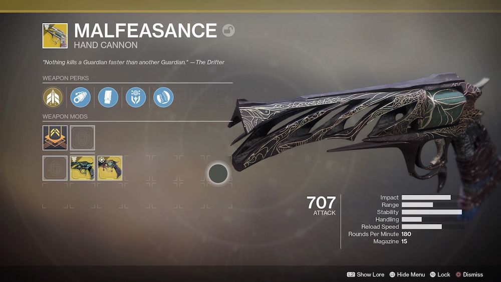 Destiny 2 How to Get Malfeasance PlayStation Universe