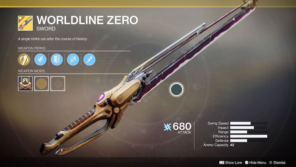Destiny 2 How to Get Worldline Zero PlayStation Universe