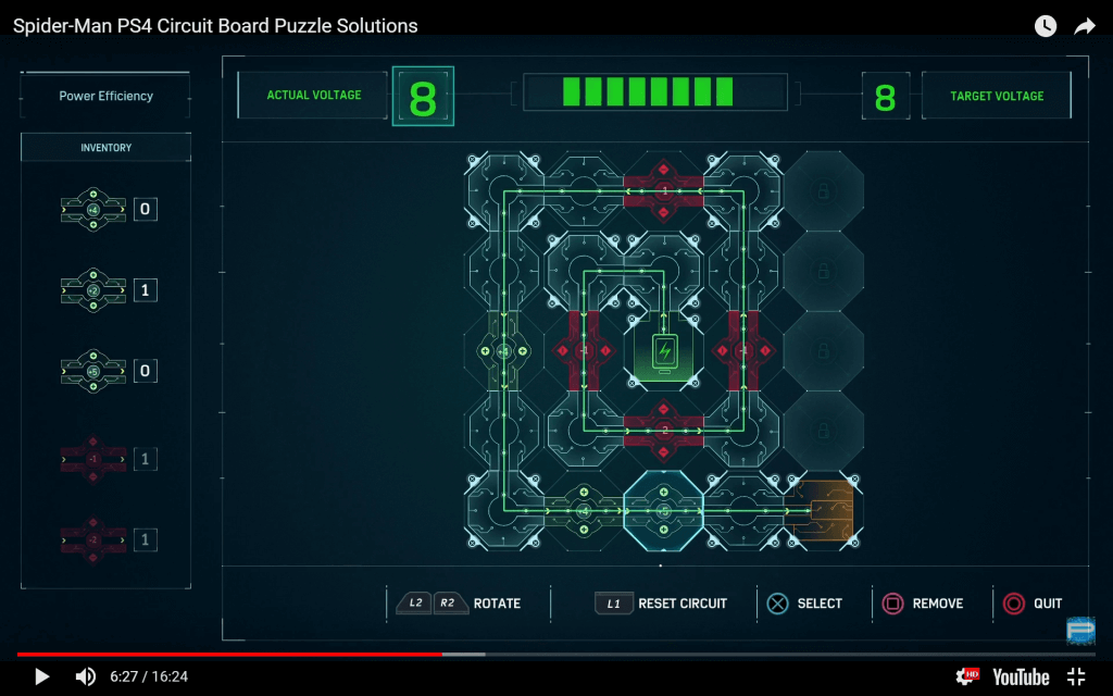 SpiderMan PS4 Circuit Board Solutions PlayStation Universe