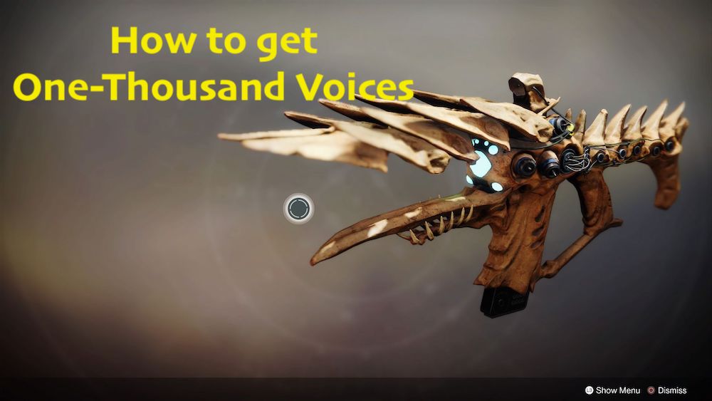 Destiny 2 How to Get One Thousand Voices PlayStation Universe