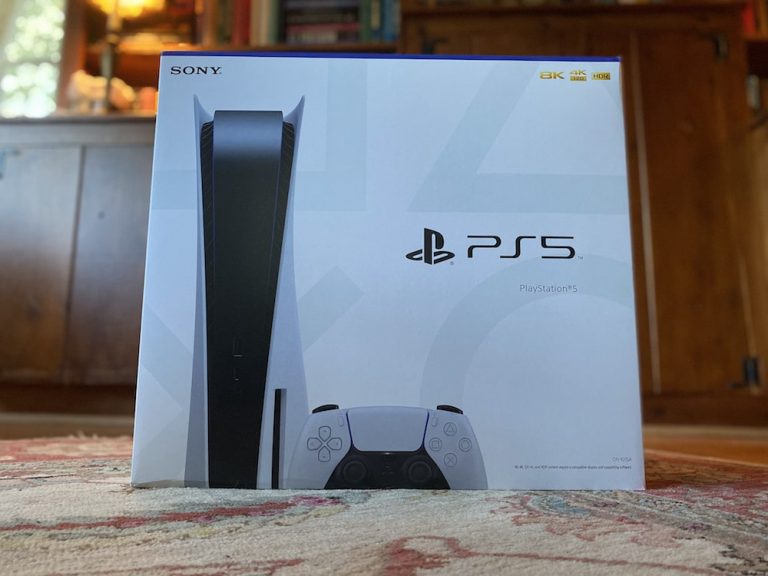 PS5 Box Images Reveal The Side And Back Of Sony's NextGen Console
