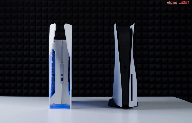 A PC Hardware Modder Has Managed To Create A Water Cooled PS5