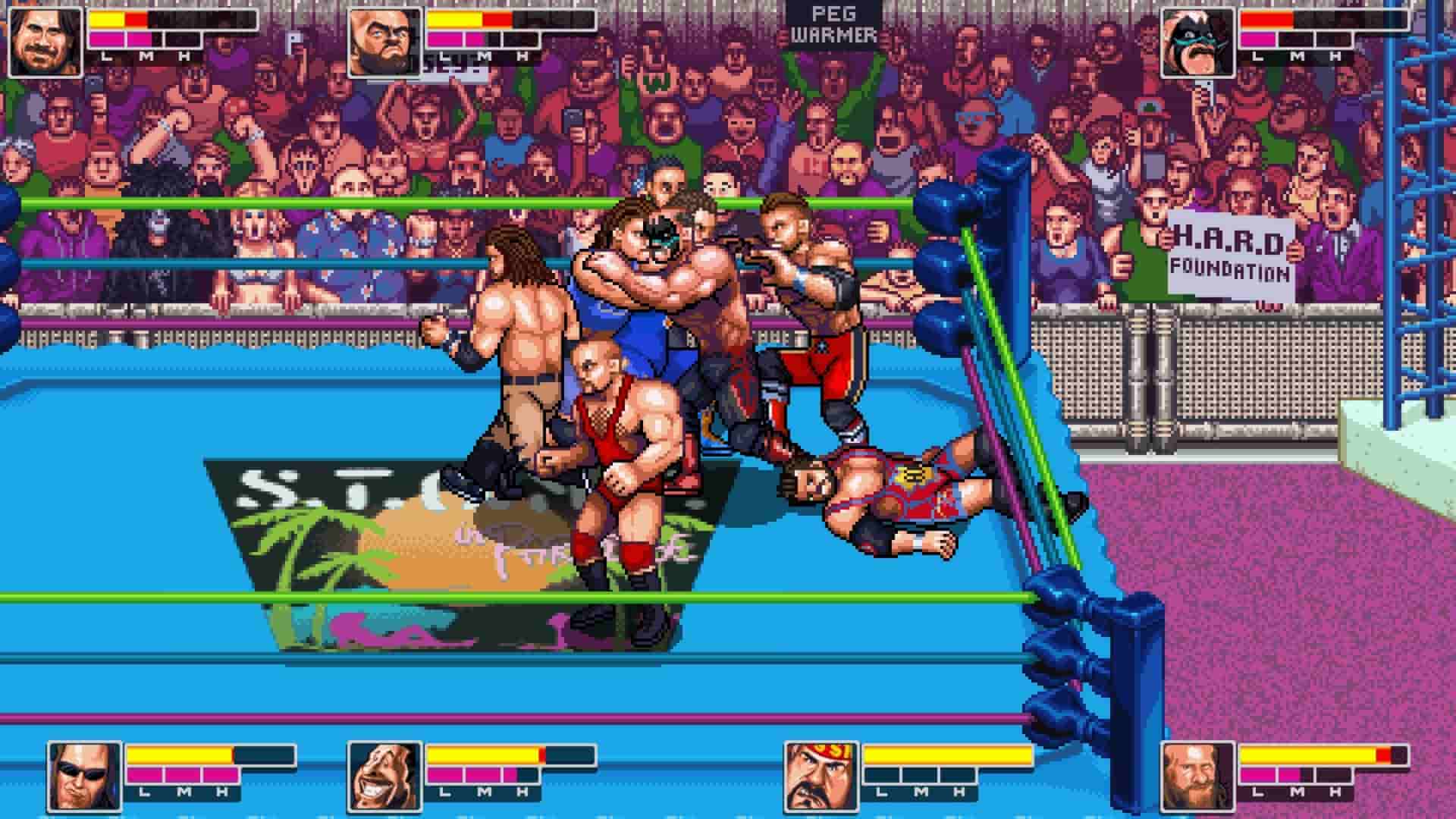 RetroMania Wrestling Steps Into The Ring As Game Launches On PS4 Today PlayStation Universe