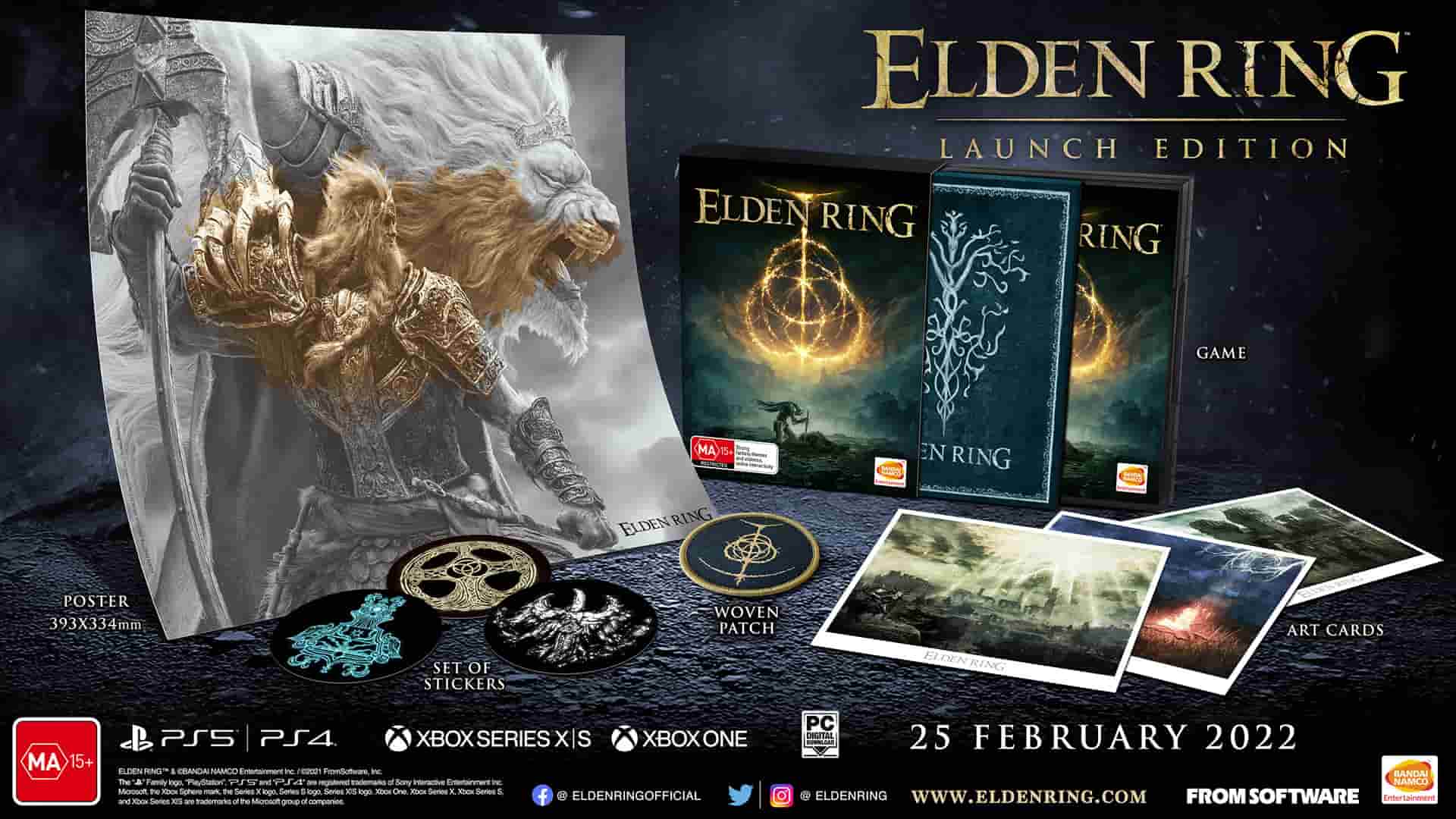 Elden Ring Launch Edition Is Exclusive To Select Regions, Features