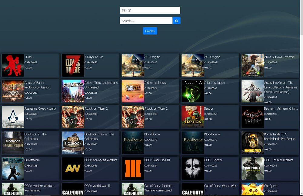 PS4 Web Trainer for PlayStation 4 Game Cheats by TylerMods Page 7 PSXHAX PSXHACKS