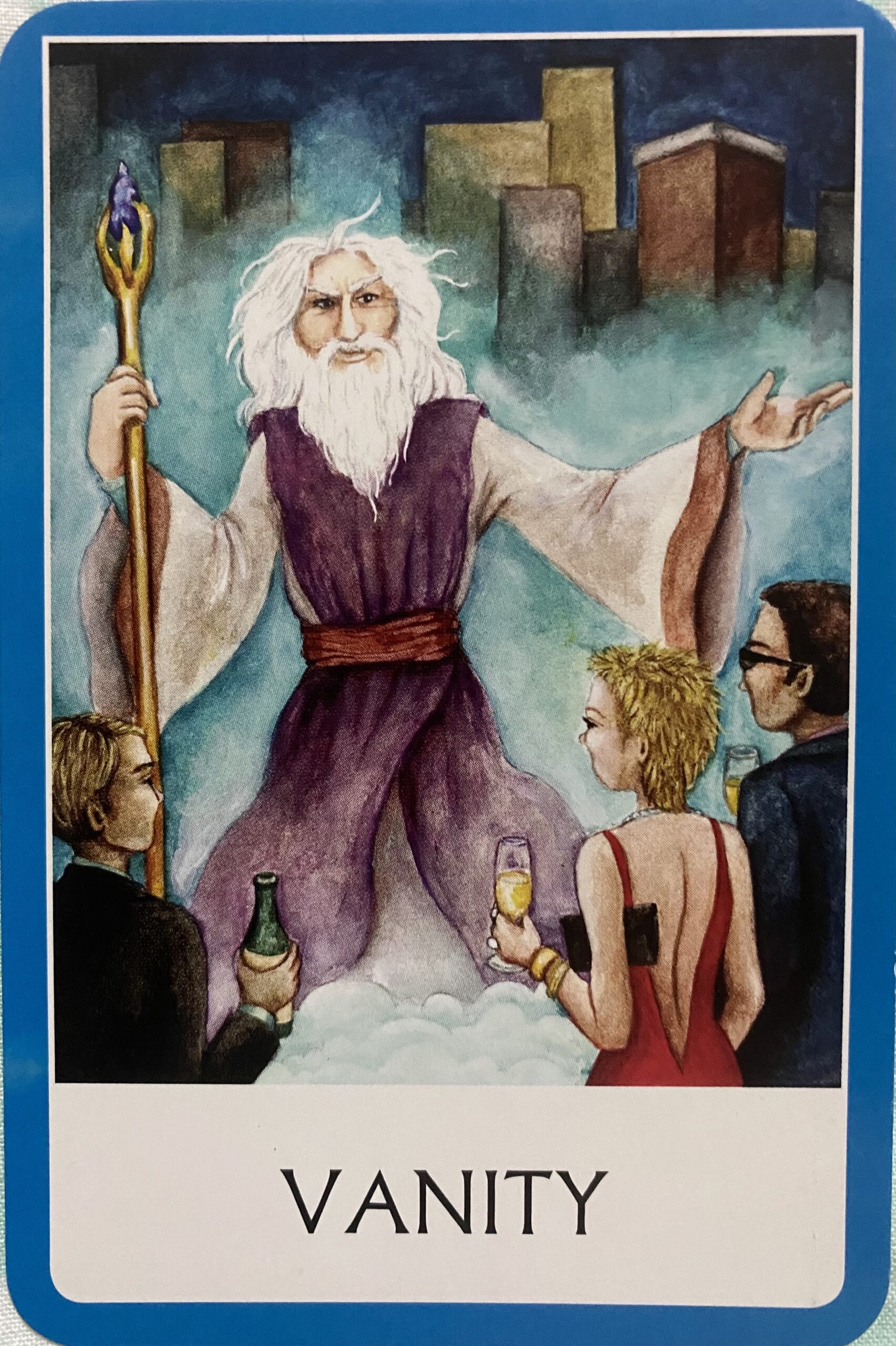 Card of the Day Vanity 🪞 Psychic Cafe Tauranga