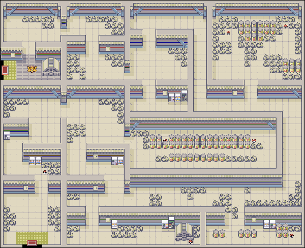 Pokemon FireRed and LeafGreen Game Maps