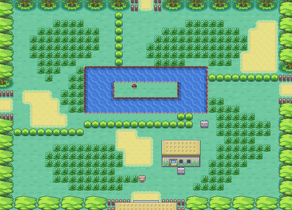 Pokemon FireRed and LeafGreen Game Maps