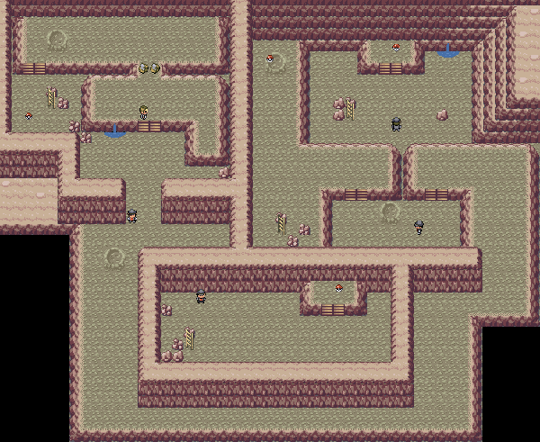 Pokemon FireRed and LeafGreen Game Maps