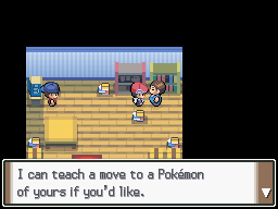 Pokemon Platinum :: Move Tutors